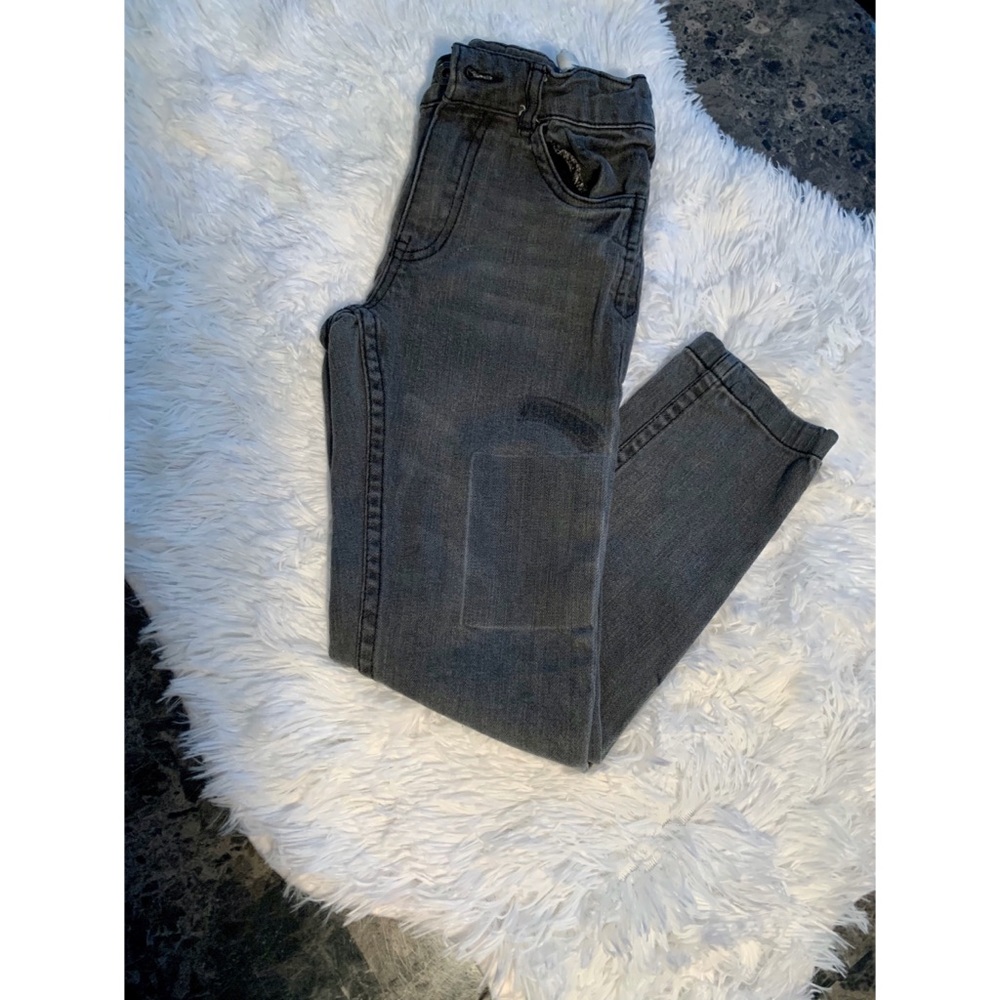 Little Boys patch jeans